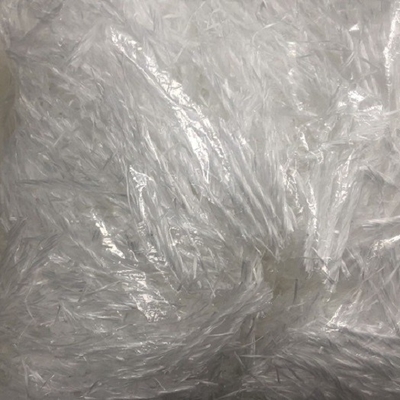 Betonweißes Polypropylen PP Twisted Fiber 54 mm für Gebäude