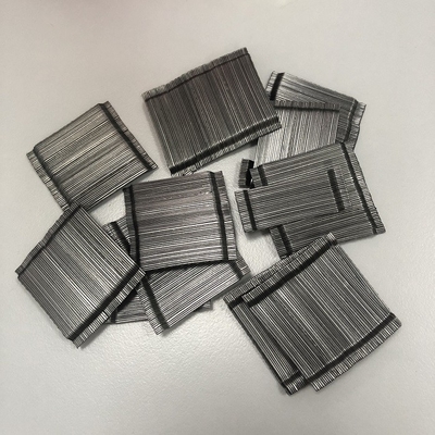 Länge von 60mm klebte gehakte Enden-Stahl-Faser 80/60 für konkrete Verstärkung