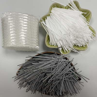 Synthetische Faser Macrofiber des Polypropylen-pp. für knackenden Zement-Antibeton