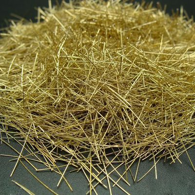 6mm beschichtete 12mm hochfestes Stärke-Kupfer Mikrostahlfaserfaser für RPC und UHPC