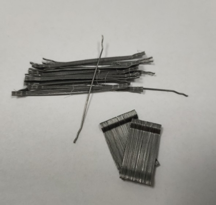 Hohes Verpfändungskonkretes Abbinden Strengh Gray Steel Fiber For Improve und Dehnfestigkeit