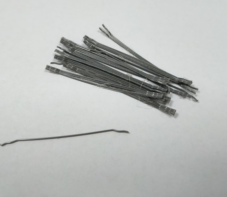 Hohes Verpfändungskonkretes Abbinden Strengh Gray Steel Fiber For Improve und Dehnfestigkeit