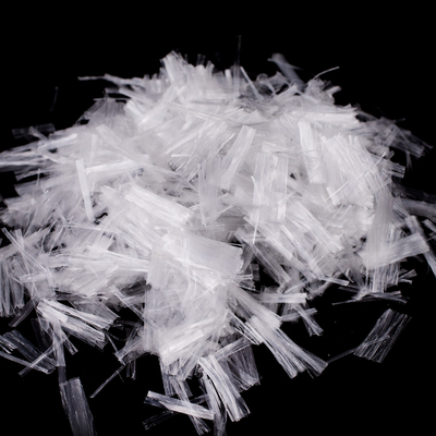 Konkrete additive pp. Faser Mesh Form der guten Streuungs-Zement-Polypropylen-Verstärkungsfaser-