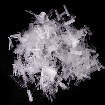Konkrete additive pp. Faser Mesh Form der guten Streuungs-Zement-Polypropylen-Verstärkungsfaser-
