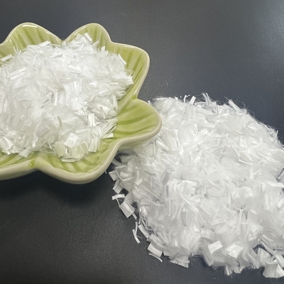 Weiße Stapelfasern 6mmx1.66dtex Kurzschnitt Mais-PLA-Fasern für die Erdölbohrung