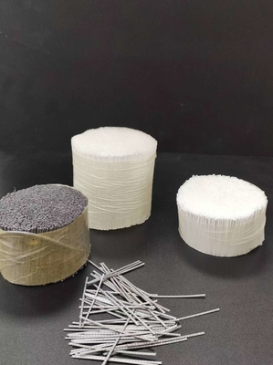 64 MM geprägte Makrofaser Polypropylen für Betonbau