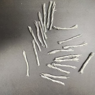 PP-Faser-Twisted Bunchy Form für Beton-Konstruktion Verstärkung