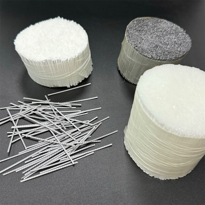 Polypropylenfasern aus synthetischen Makrofasern zur Verwendung als Betonverstärkung im Füllmaterial