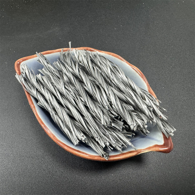 40mm pp. Faser-verdrehte Bunchy Form 500T für konkrete Verstärkung