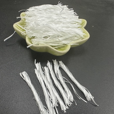 Faser-verdrehte Bunchy Form 500T des Buliding-Polymer-Material-pp. für den Sprung beständig