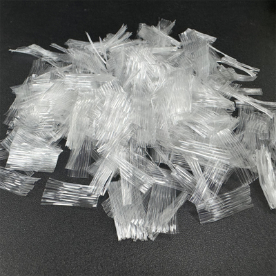 Weißes Polypropylen konkrete pp. Mesh Fiber For Projects Construction