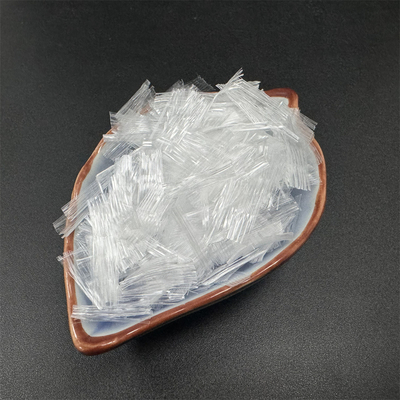 12-20mm Polypropylenmaschene Faser verbessert die Qualität und Festigkeit der Betontechnik