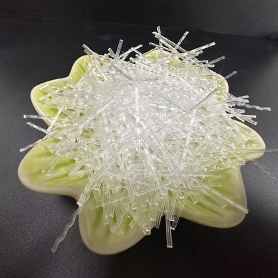 Transparente Wellenform PP Makrofiber für Fundamentverstärkungsmaterialien zum Schutz der Stabilität des Fundaments