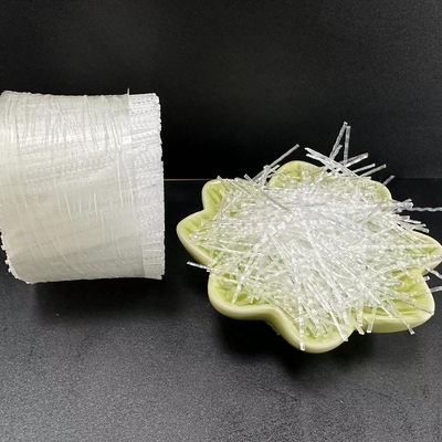 Transparente Wellenform PP Makrofiber für Fundamentverstärkungsmaterialien zum Schutz der Stabilität des Fundaments