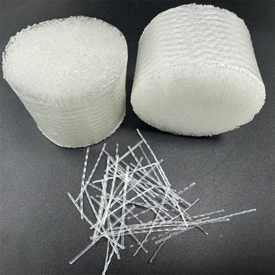 Transparente Wellenform PP Makrofiber für Fundamentverstärkungsmaterialien zum Schutz der Stabilität des Fundaments