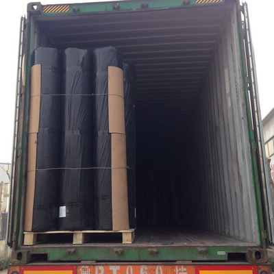 Fiberglas Geogrid oder Polyester Geogrid composited mit nichtgewebtem Gewebe